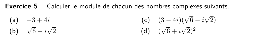 Énoncé imprimé de l'exercice math-max-expertes/V/5
